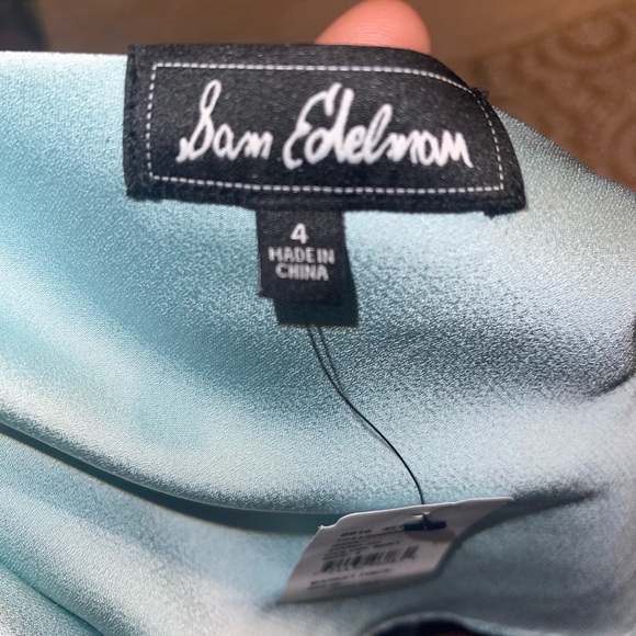 NWT Sam Edelman Ladies Blue Dress Size 4 - Picture 4 of 7